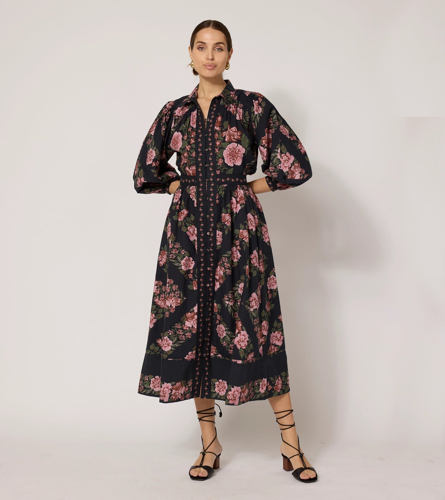 GILLIAN MIDI DRESS | JULIET