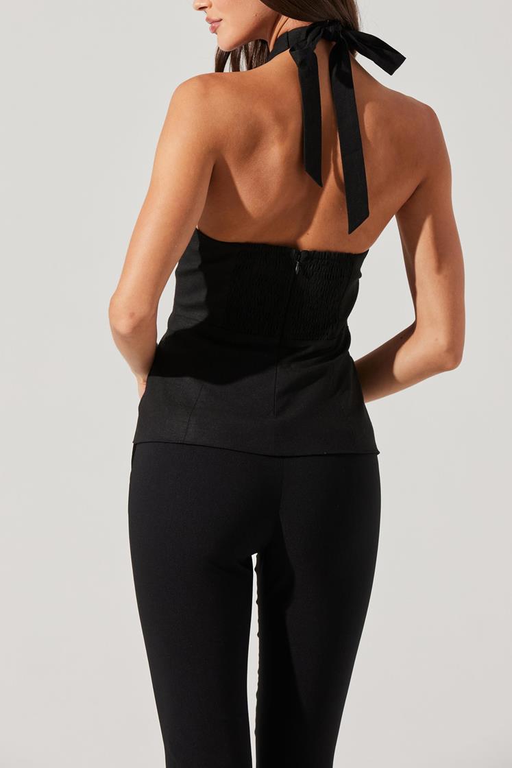 Yaritza Halter Neck Vest Top
