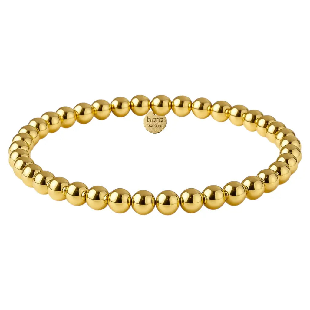 Classic 5mm | Gold Filled Beaded Bracelet