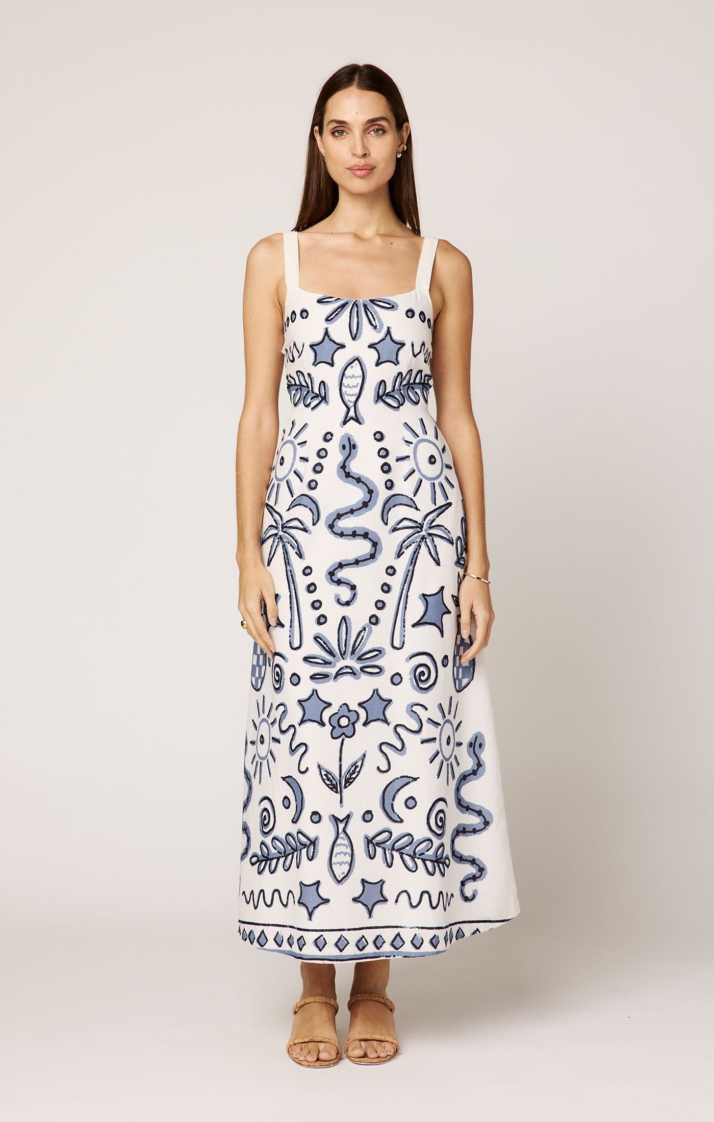 SHELLY ANKLE DRESS