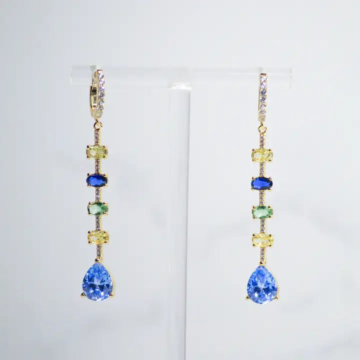 Jagger Earrings- Azure