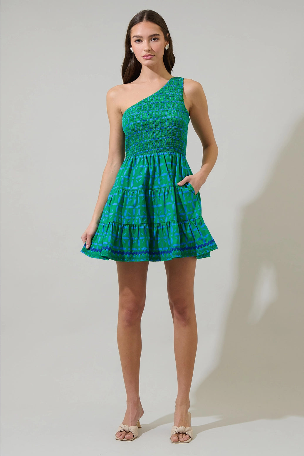 Prism Play Remi One Shoulder Mini Dress