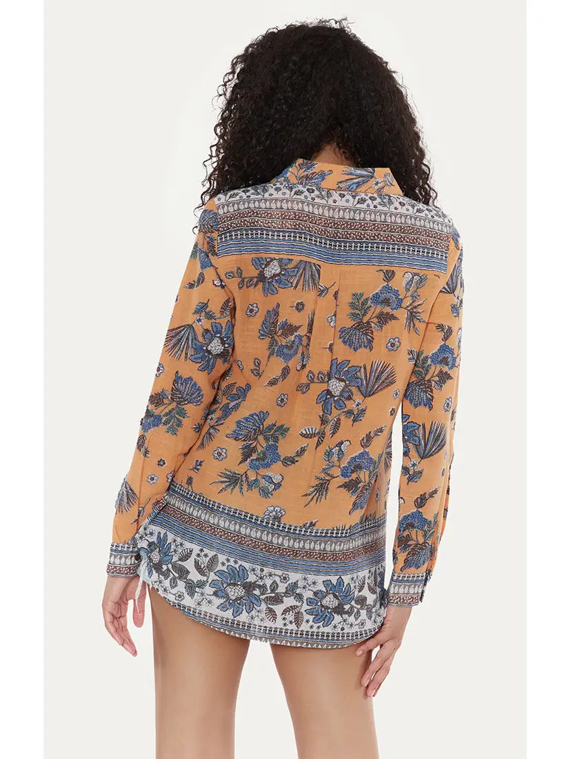 Quilted Glimpses Button Down