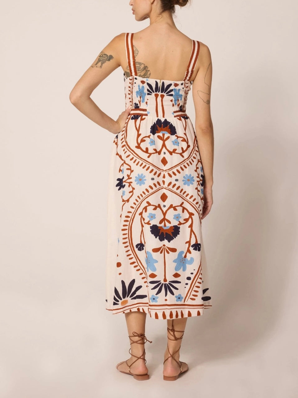 CARMEN MIDI DRESS | LILIANA