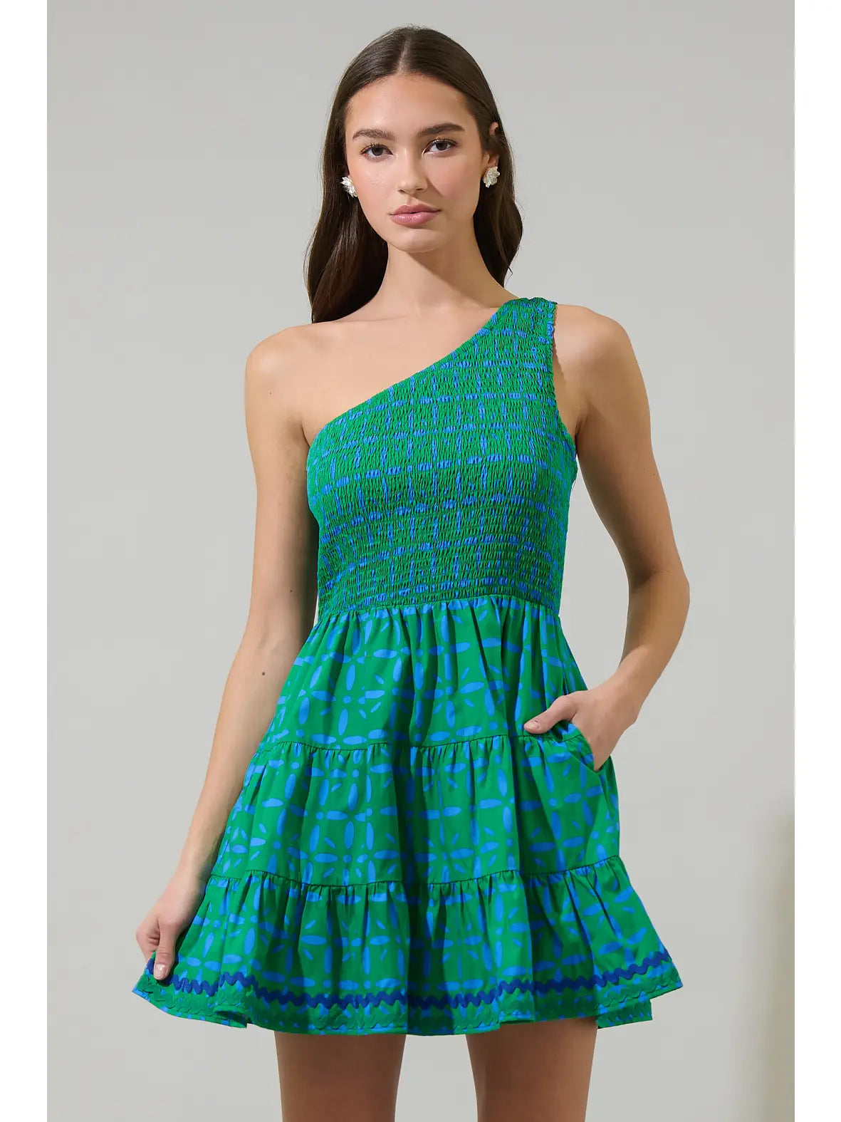 Prism Play Remi One Shoulder Mini Dress