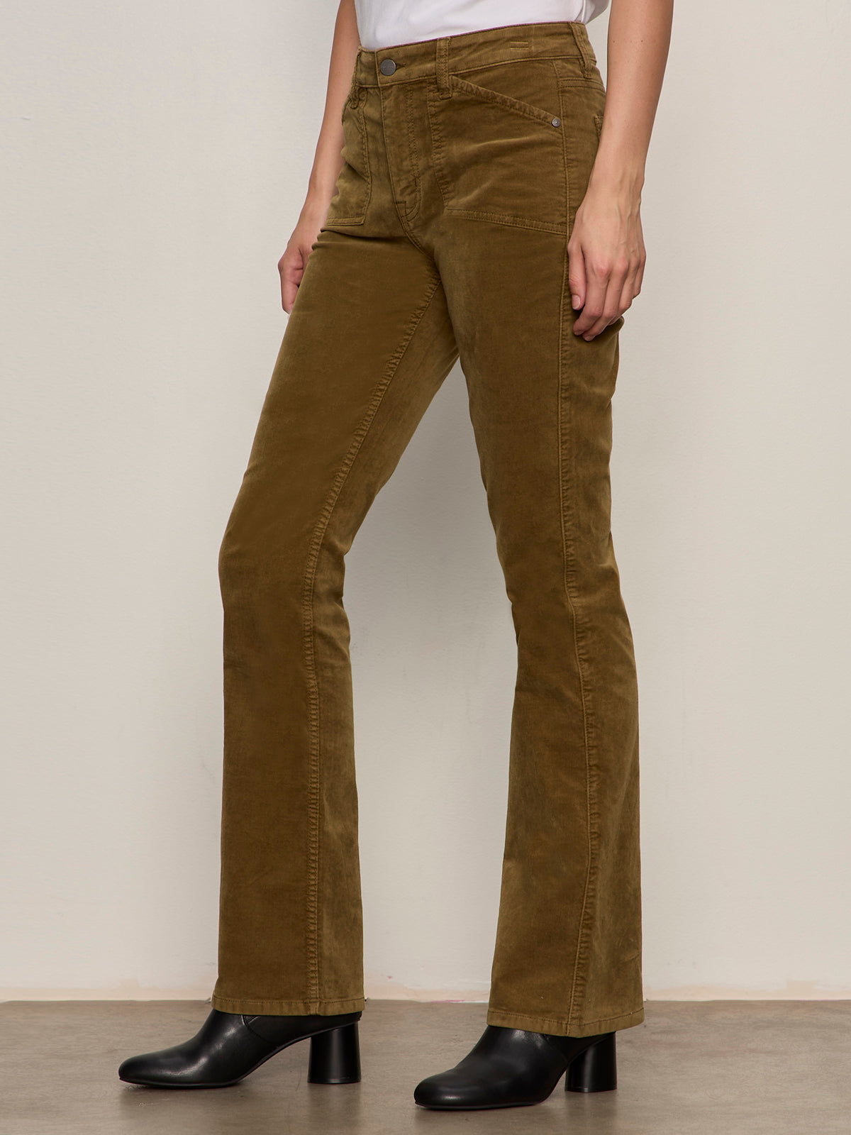VELVETEEN BROOK BOOTCUT PANT DIRTY MARTINI