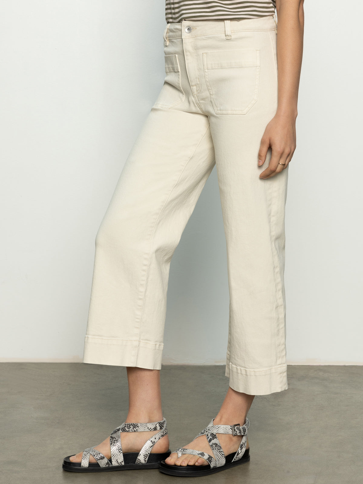 THE MARINE STANDARD RISE DENIM PANT FRENCH VANILLA
