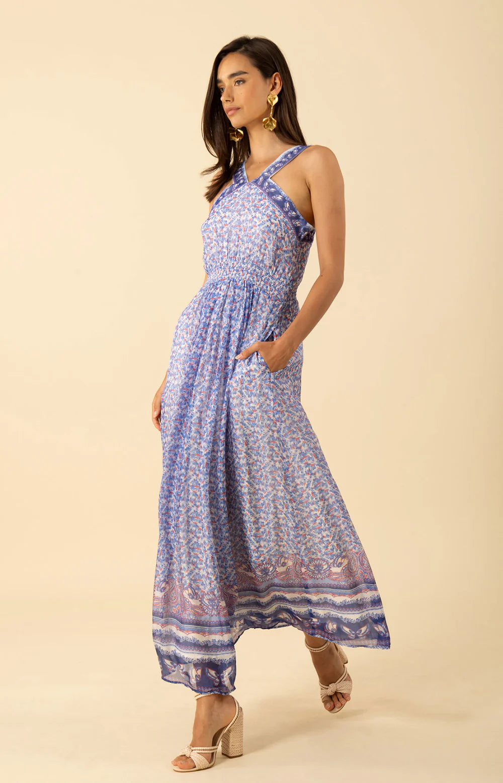 Janiyah Chiffon Maxi Dress