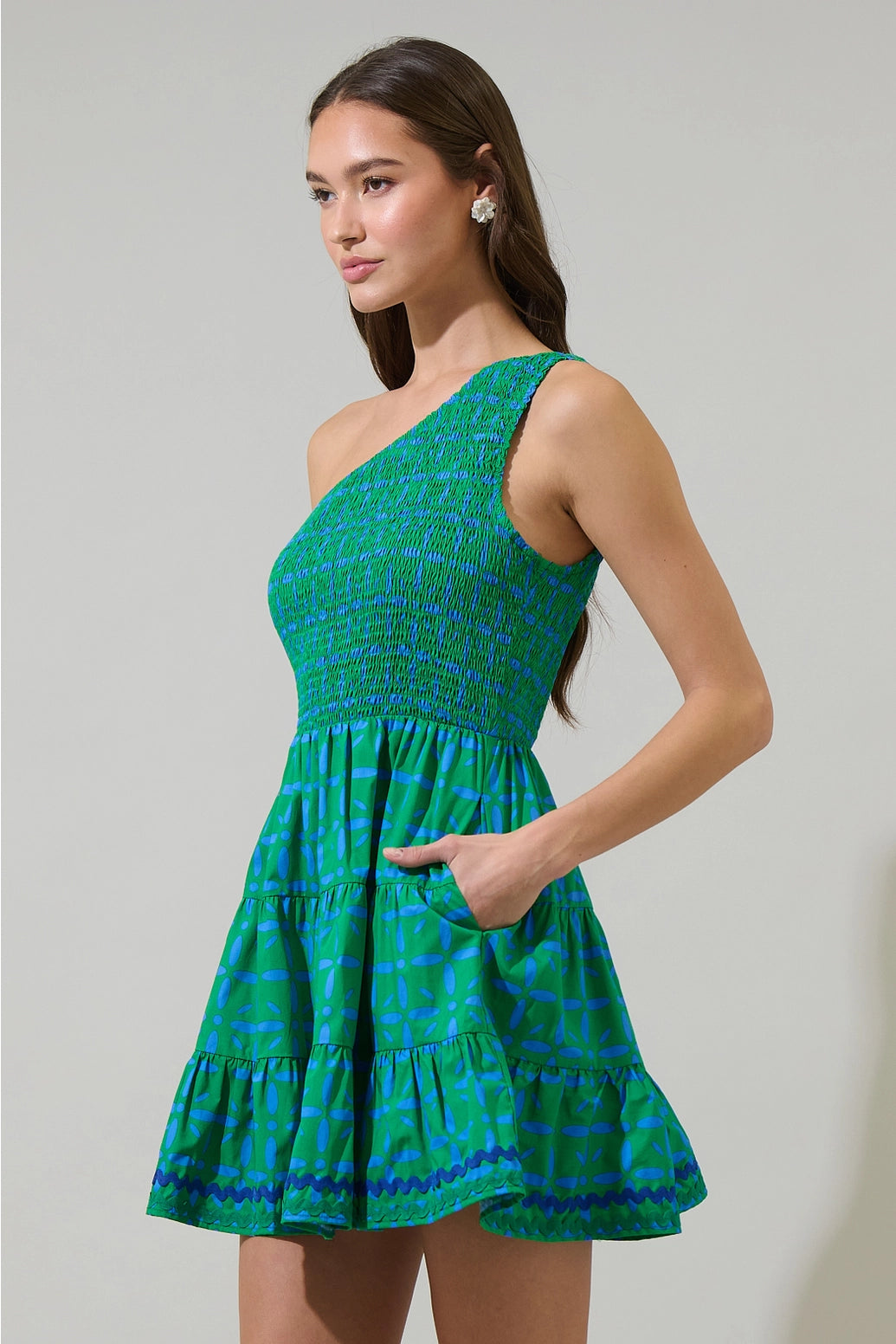 Prism Play Remi One Shoulder Mini Dress