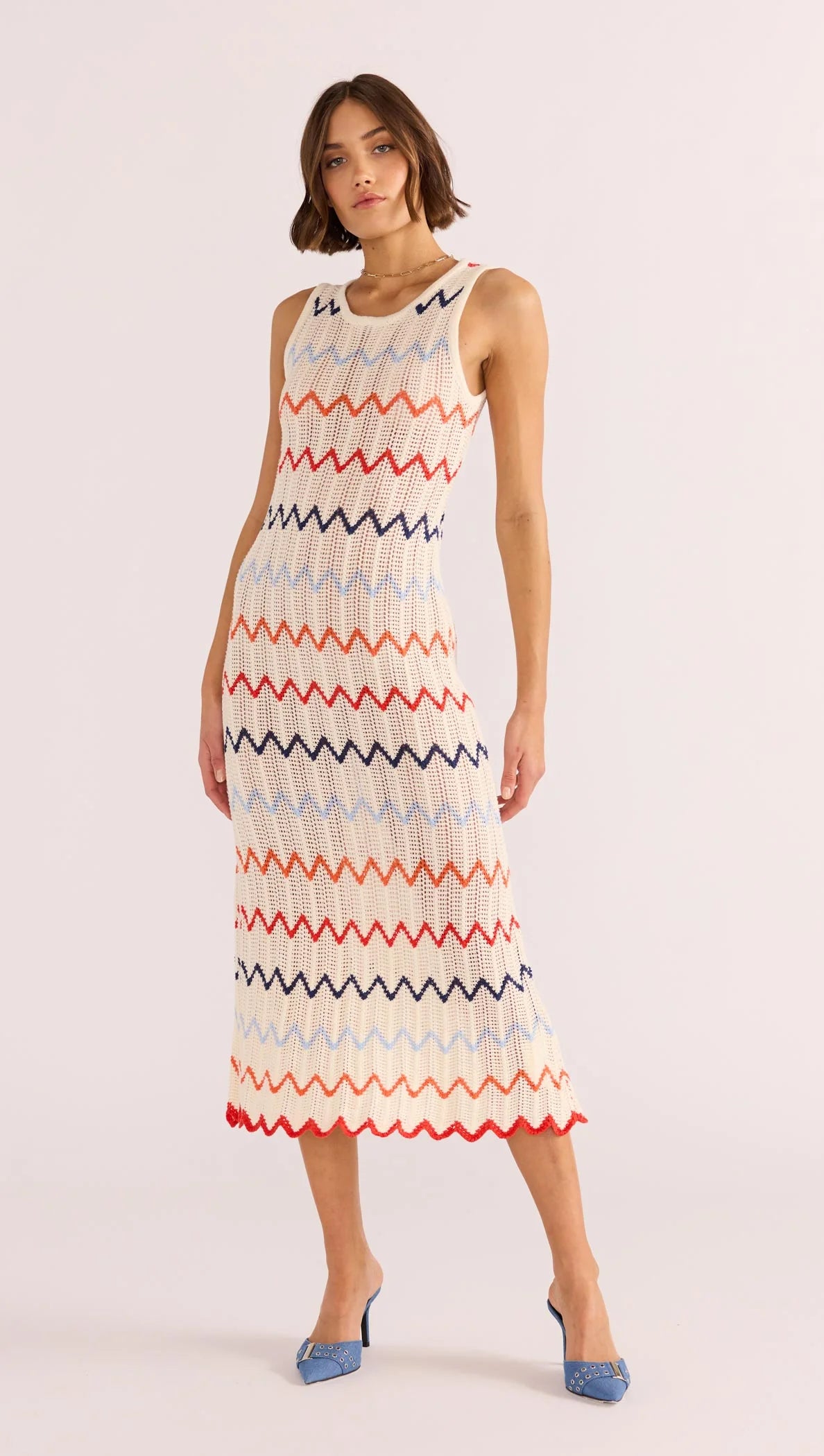 CALLIOPE KNIT MIDI DRESS