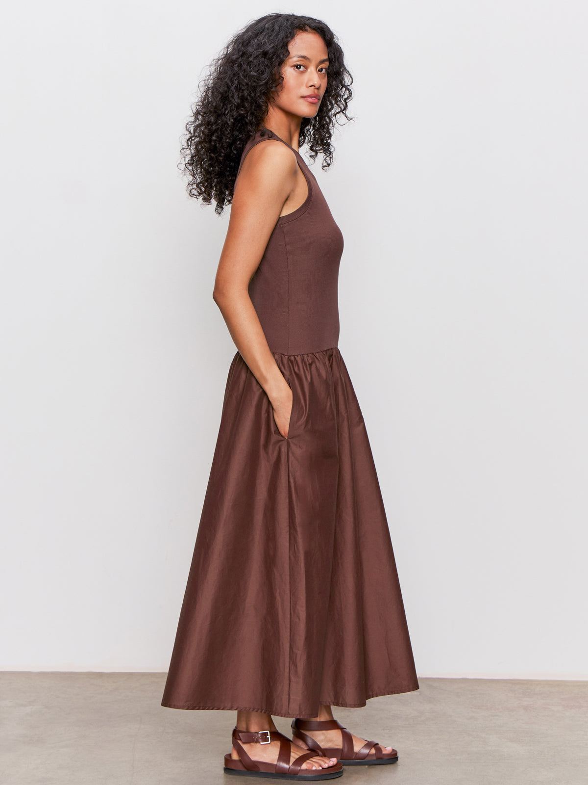 TAKE ME AWAY MIDI DRESS MESA