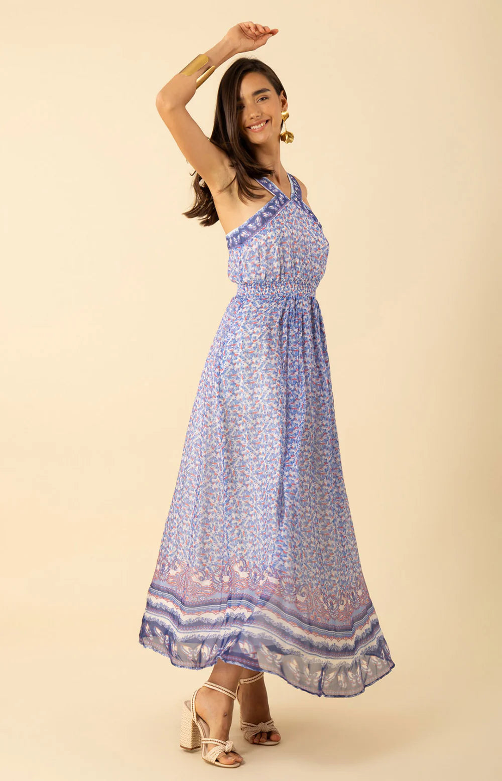 Janiyah Chiffon Maxi Dress