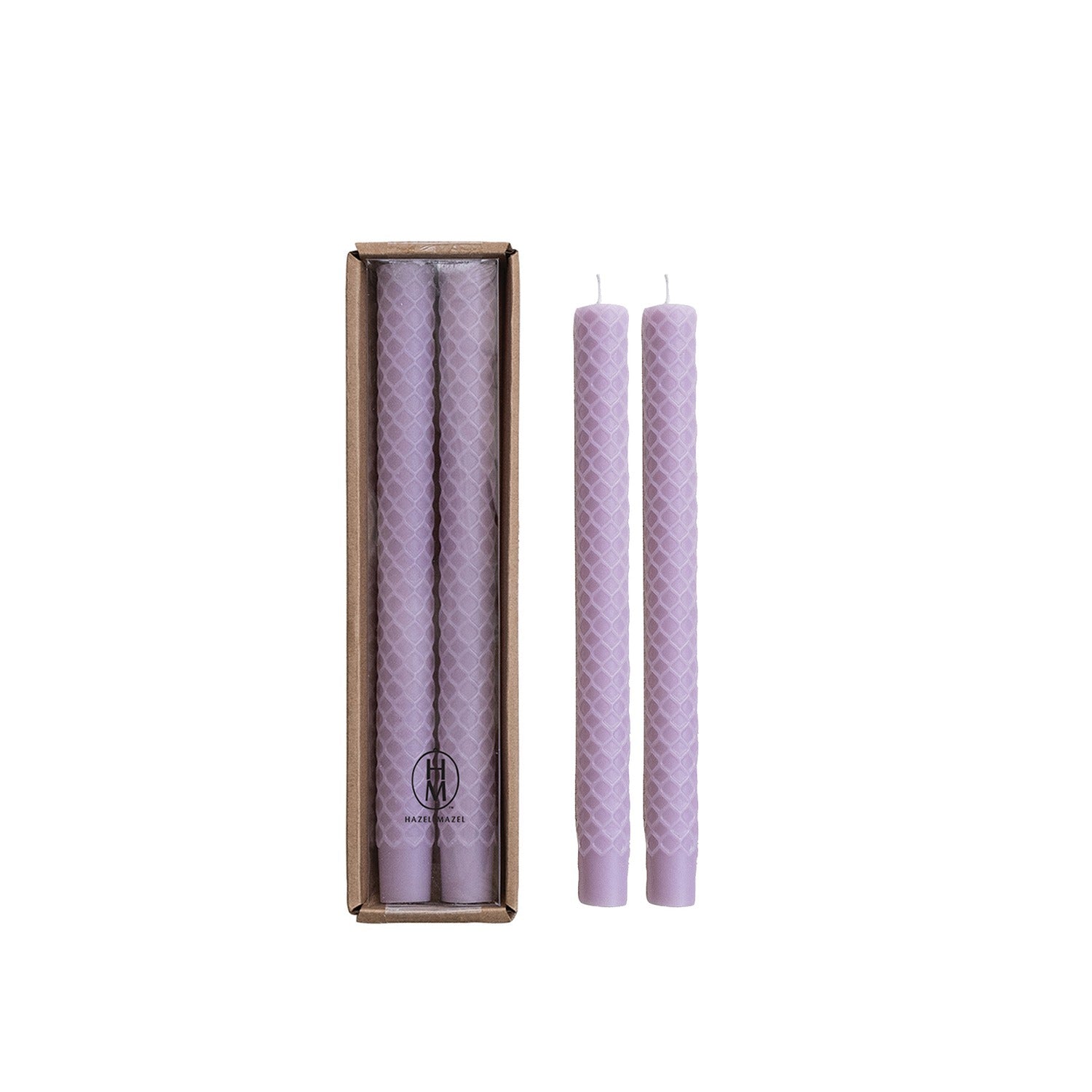 10" 2 Tone Pleated Taper