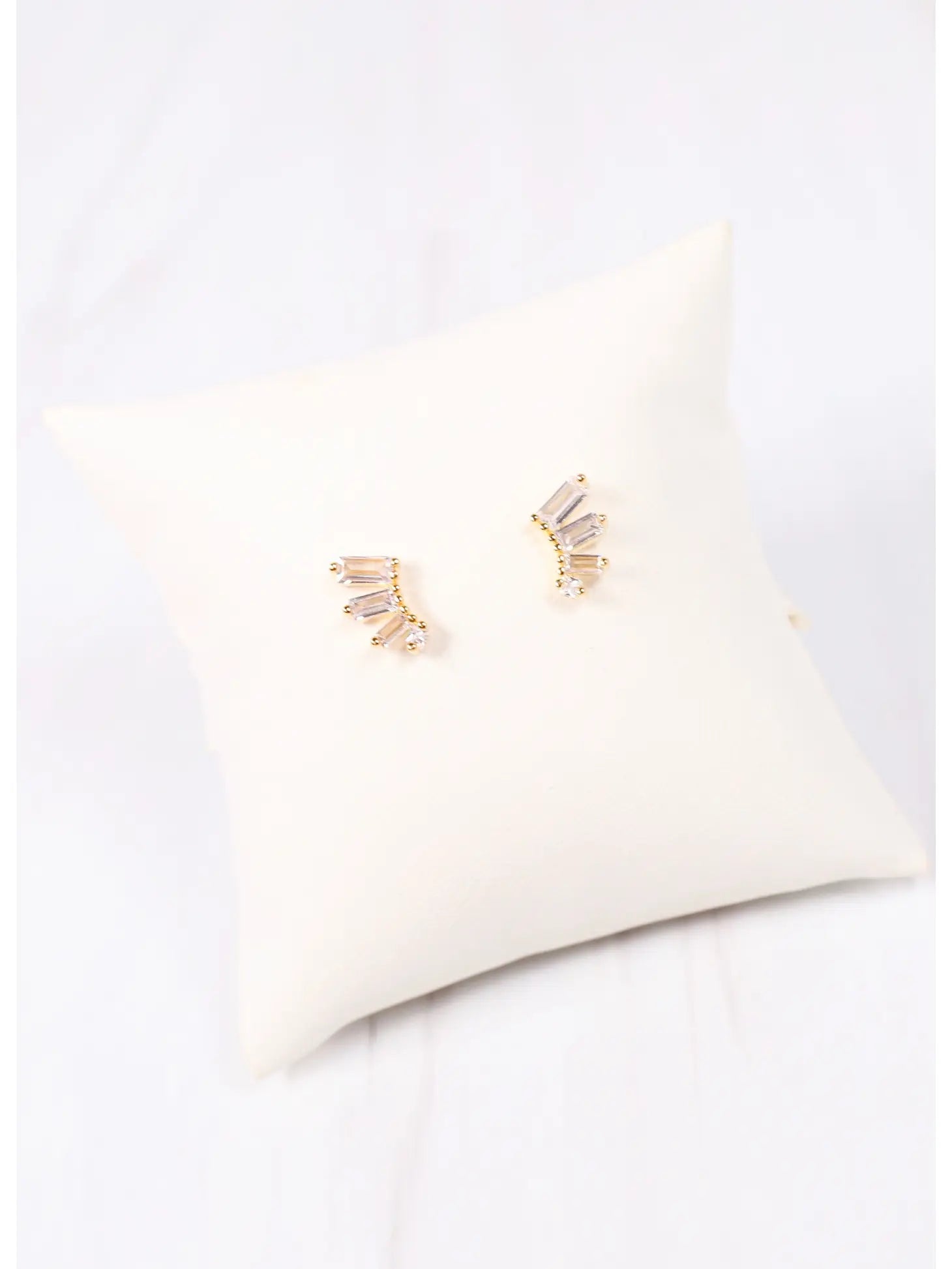 Durance Cz Earring Clear