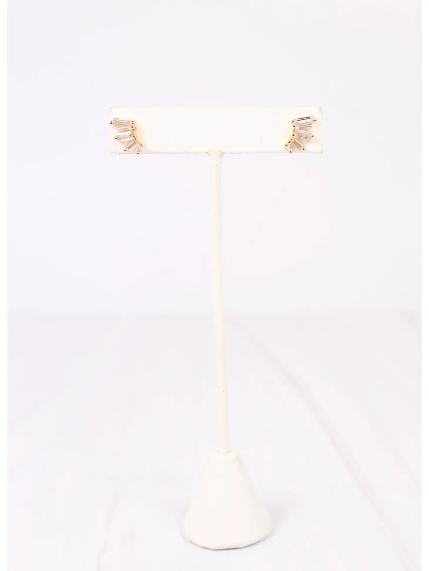 Durance Cz Earring Clear