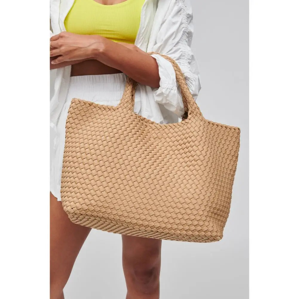 Sky's the Limit - Large Woven Neoprene Tote