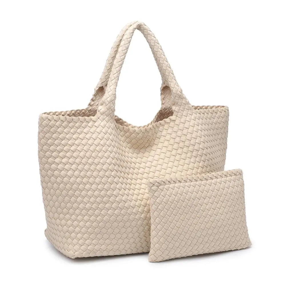Sky's the Limit - Large Woven Neoprene Tote