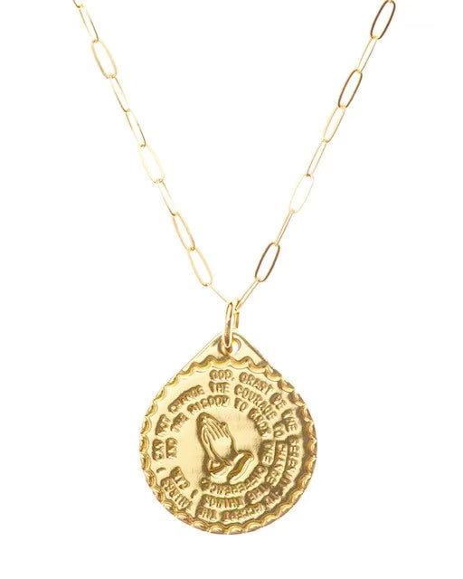 Lord's Prayer Medallion Chain