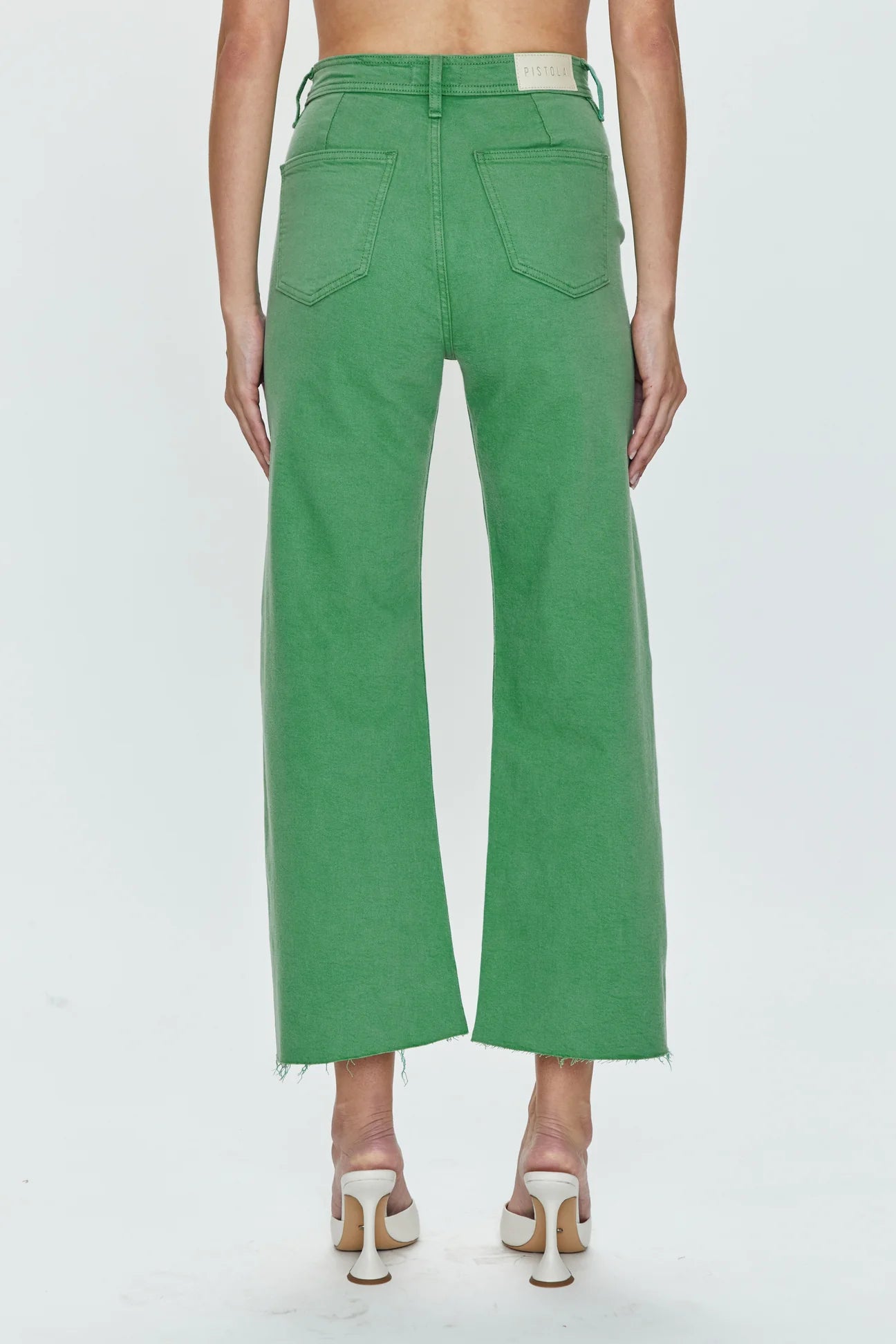 PENNY HIGH RISE WIDE LEG - AVOCADO