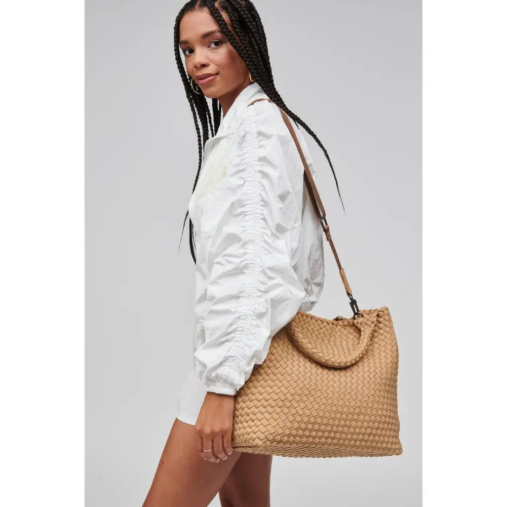Sky's the Limit - Medium Woven Neoprene Tote