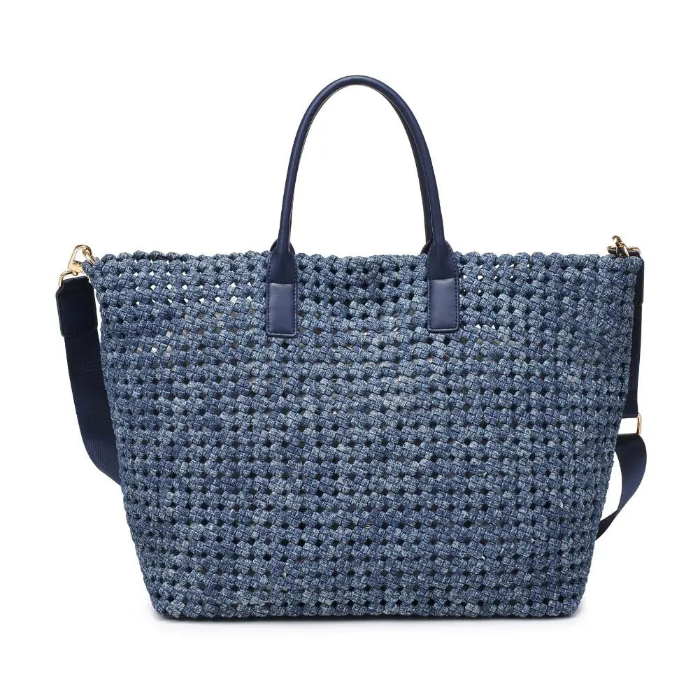 Solstice - Large Hand Woven Knot Tote