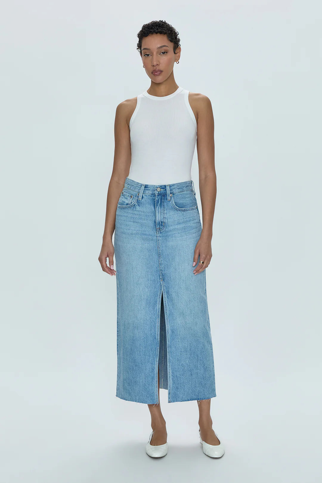 ALICE MIDI SKIRT - BROOKLYN