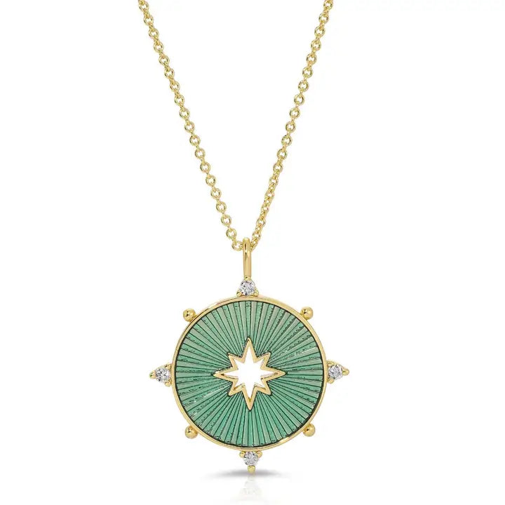 Starstruck Pendant - Teal Green