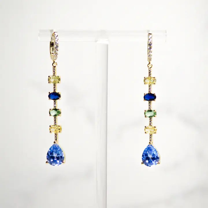 Jagger Earrings- Azure
