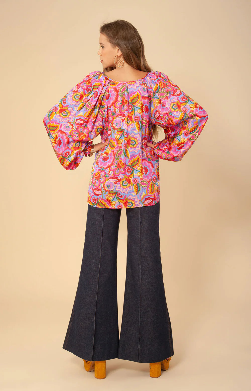 Hale Bob Liza Charmeuse Top