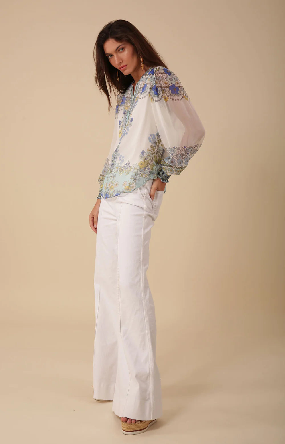 Hale Bob Nicola Silk Top