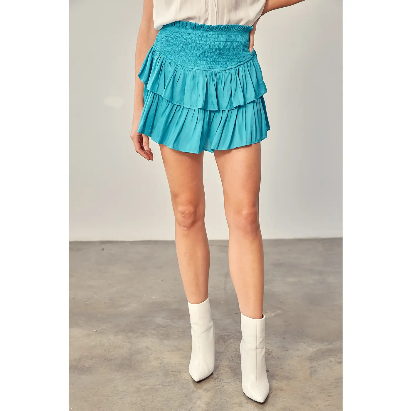 Smocked Skirt