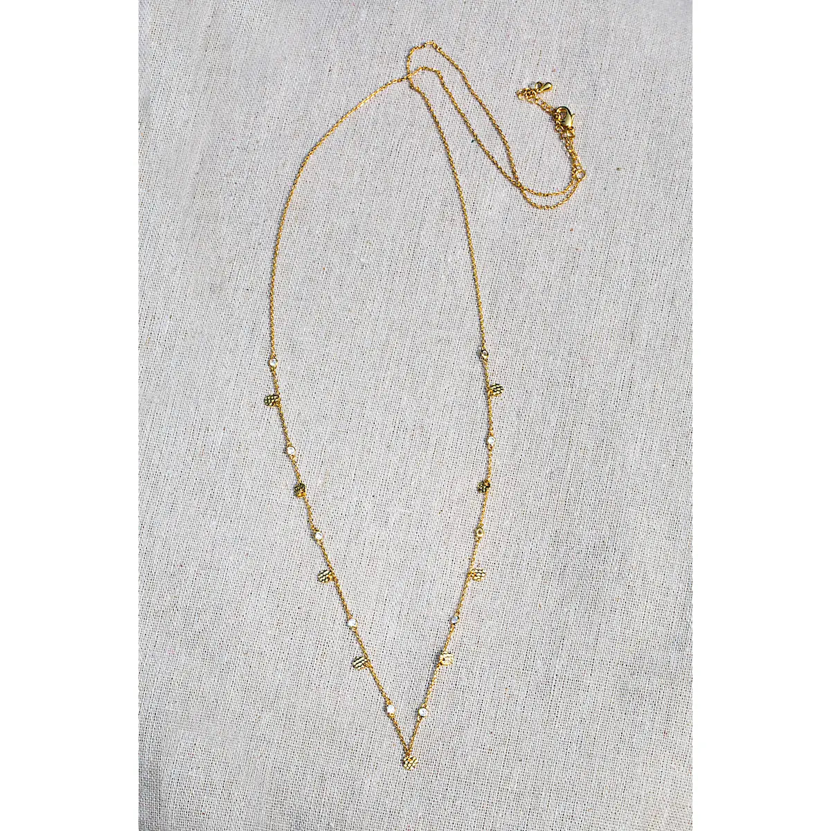 NATIVE GEM COSMIC LONG NECKLACE