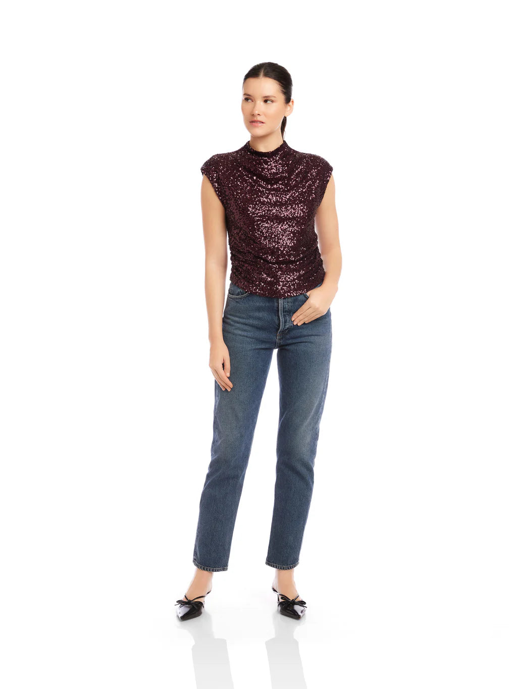 GWENNIE SEQUIN TANK