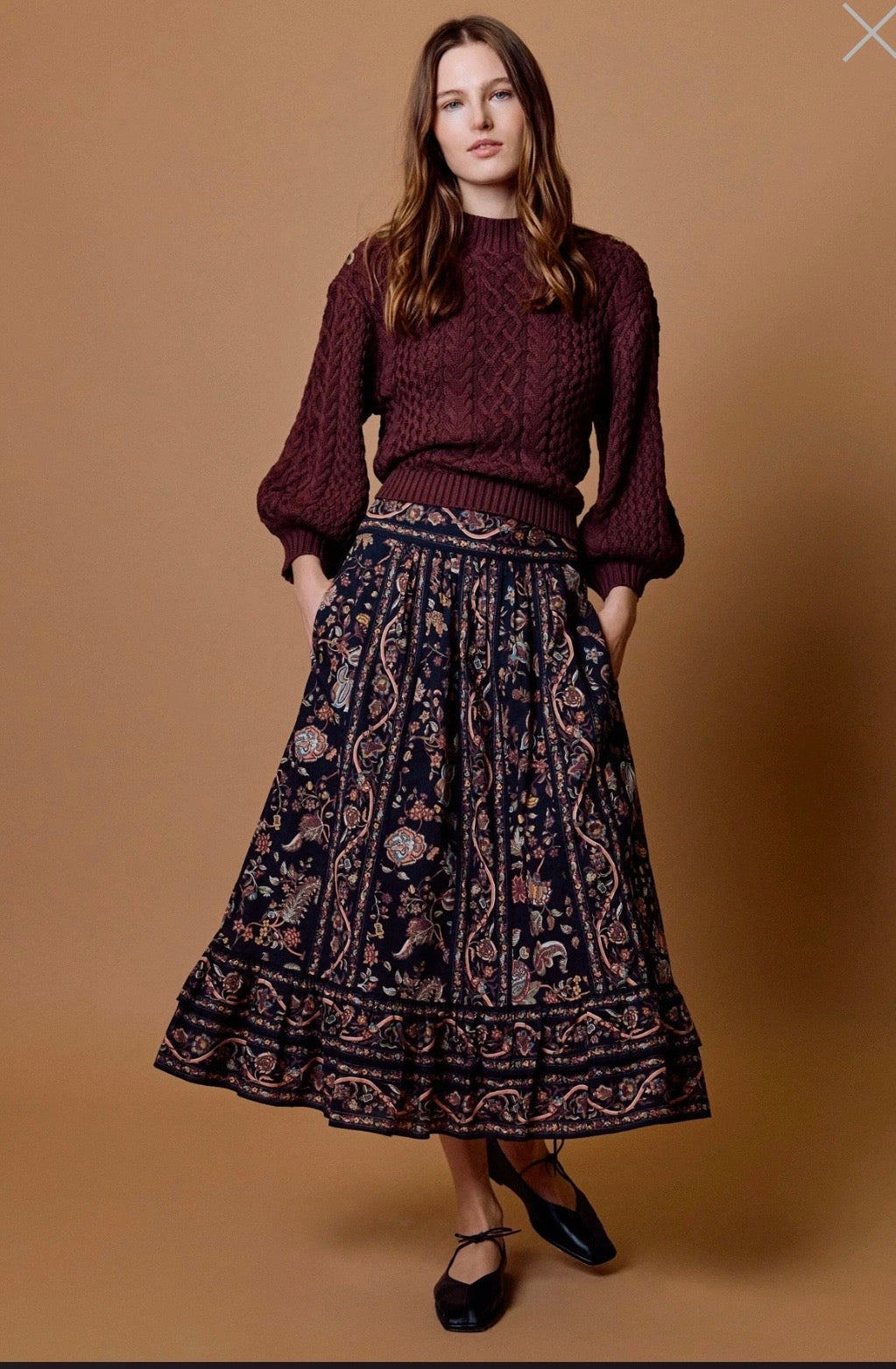 MORGAN MIDI SKIRT | BOIS