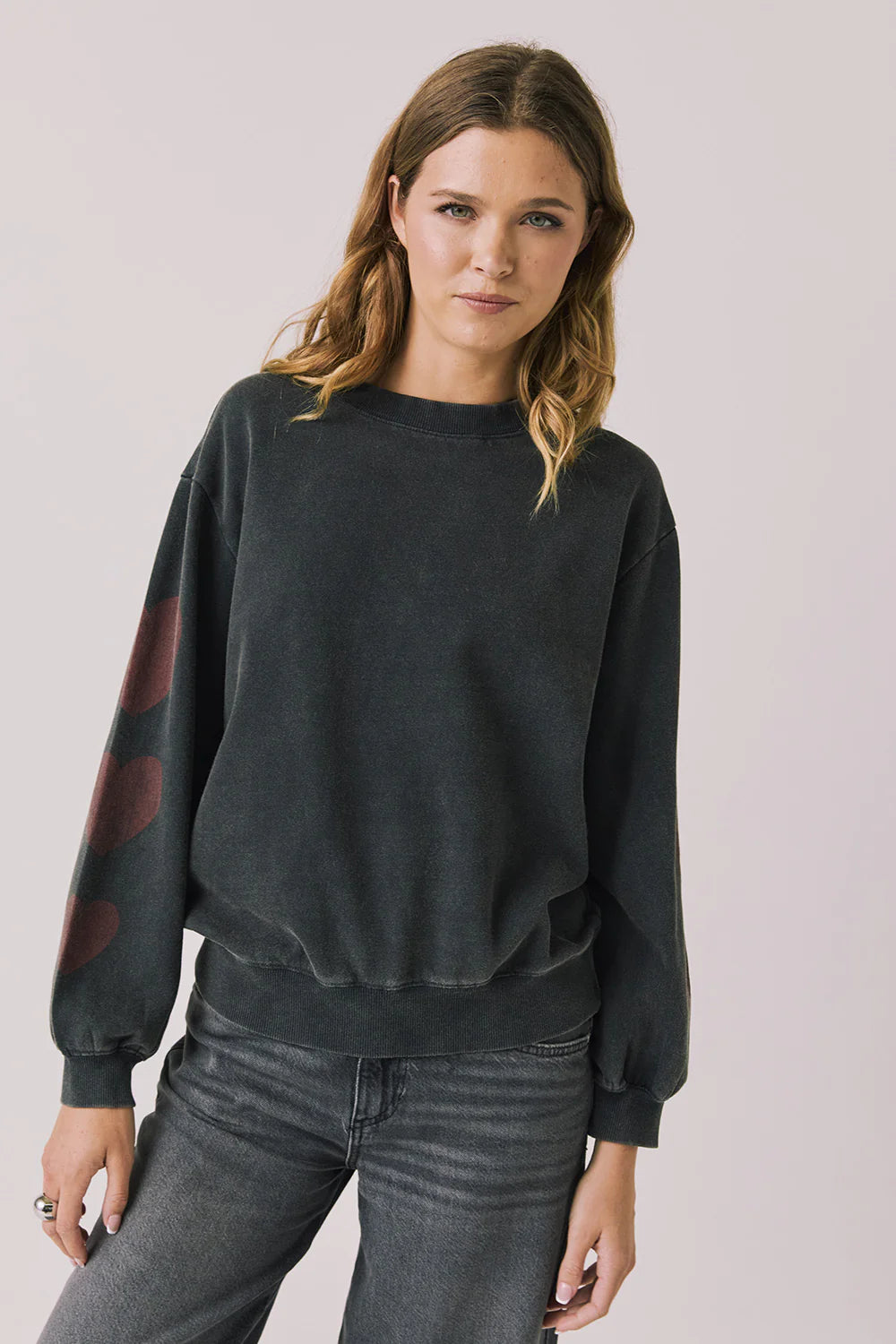 Red Hearts Long Sleeve