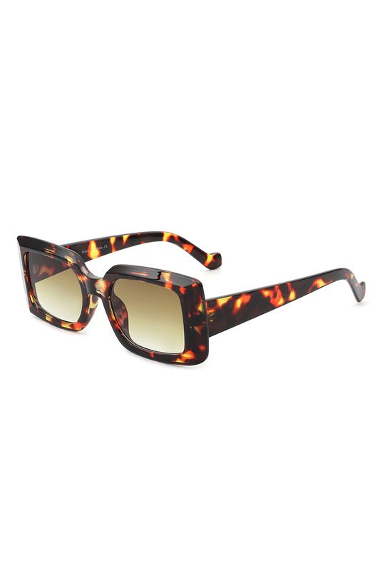Classic Rectangle Retro Square Fashion Sunglasses