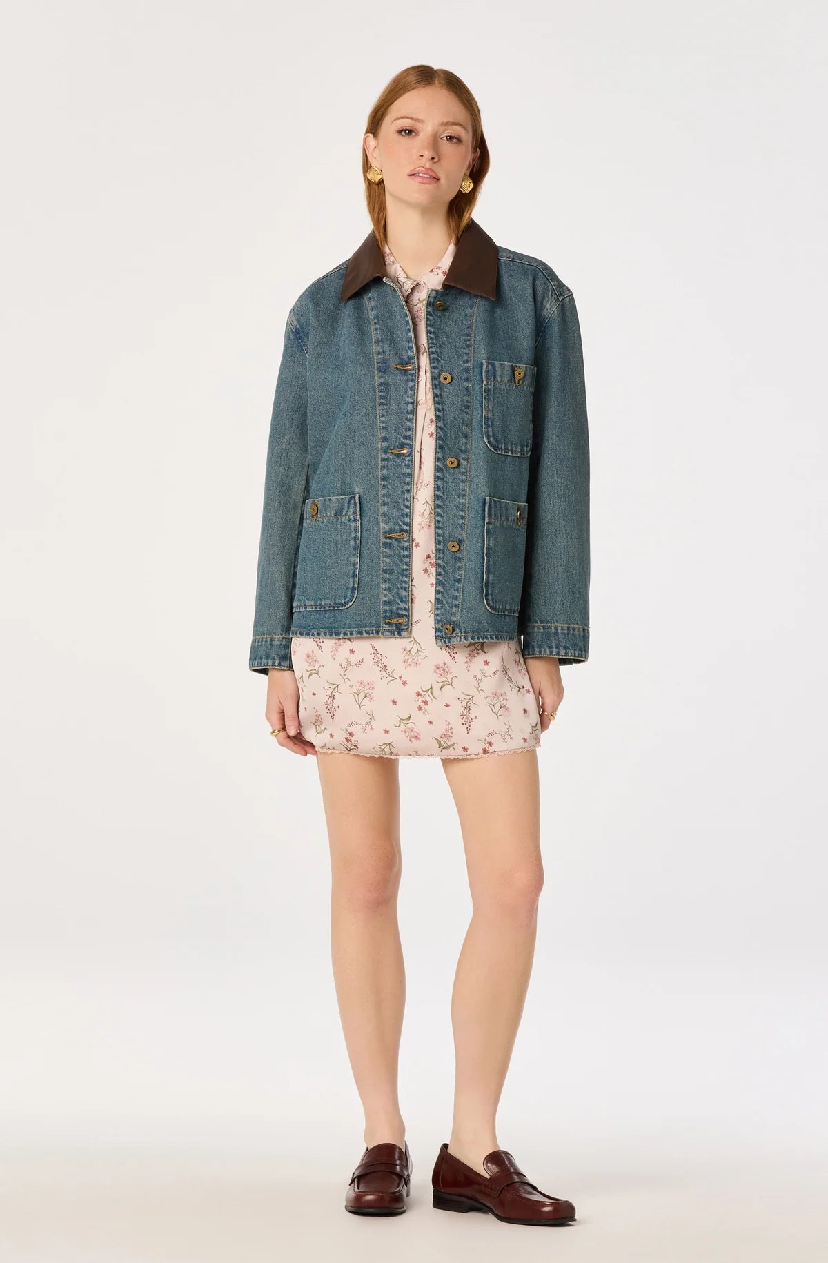 Leslie Denim Chore Jacket