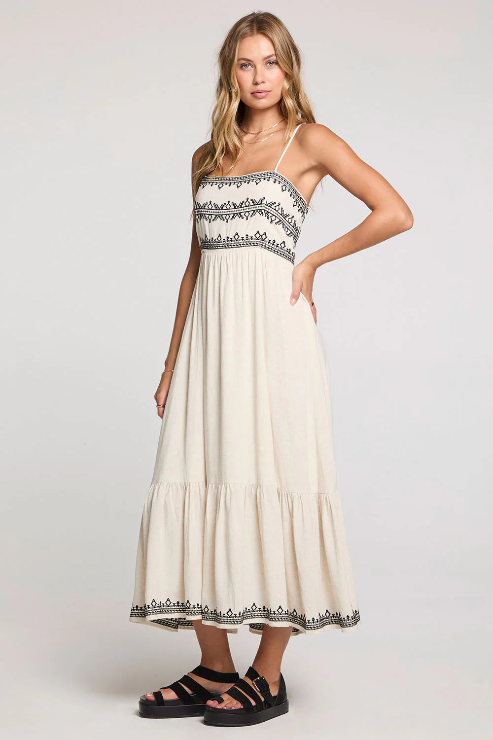 ZAELIE MIDI DRESS