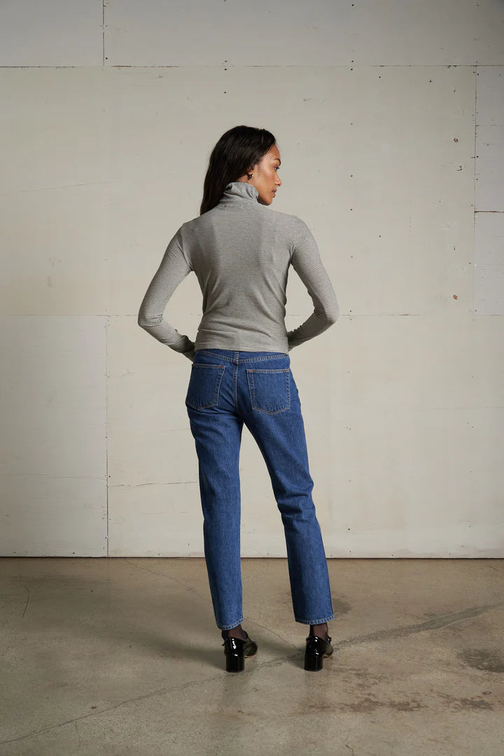 cindy stripe turtleneck