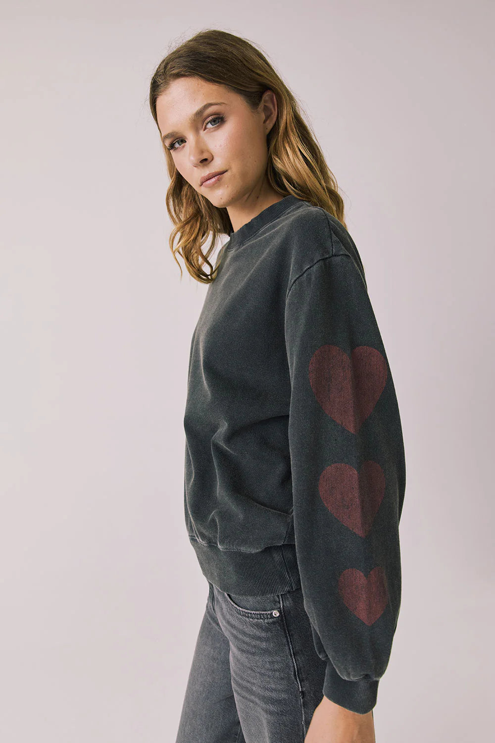 Red Hearts Long Sleeve