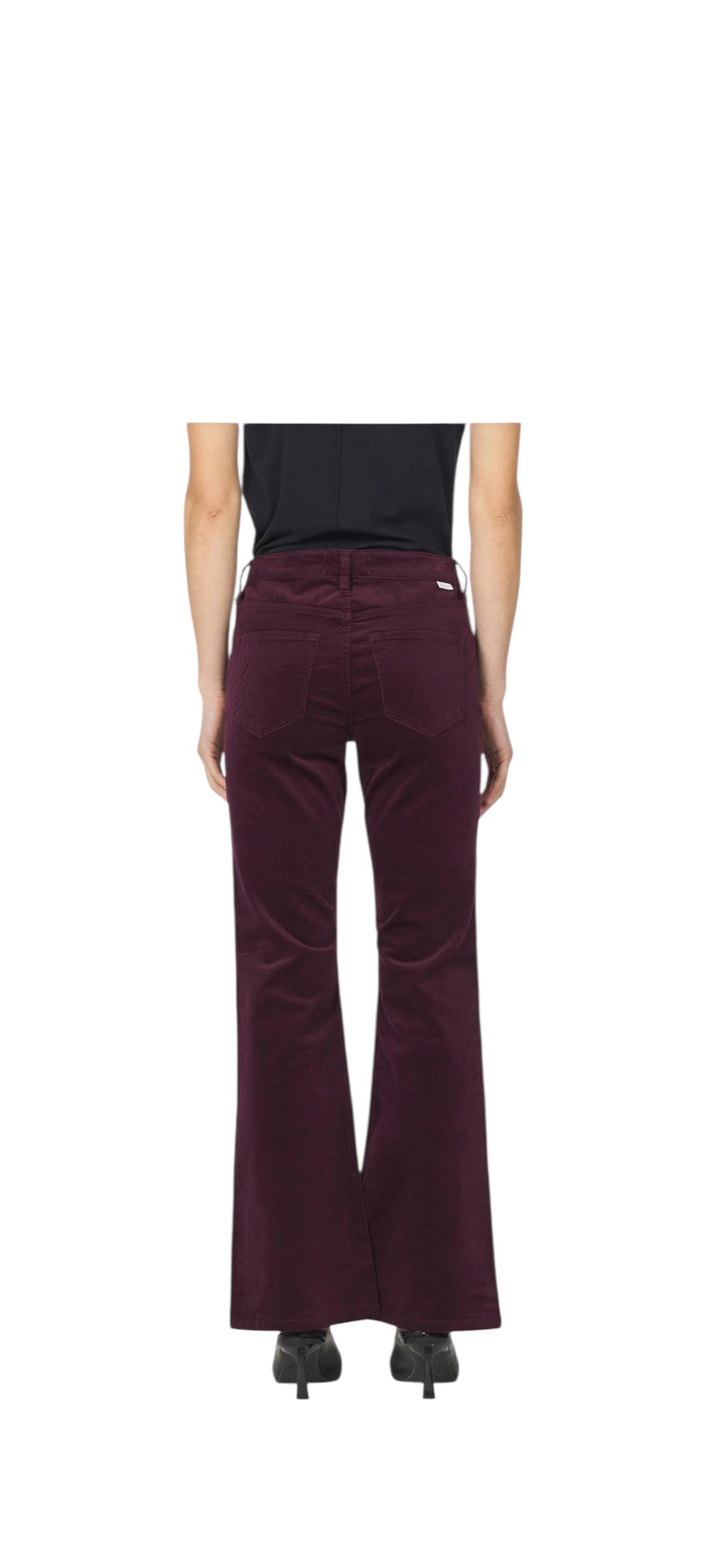 ROSA FLARE PANT VELVET