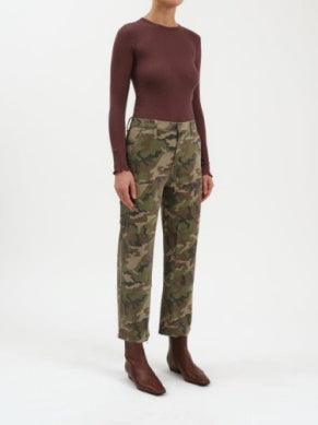 Sundaze Camo Cropped Denim