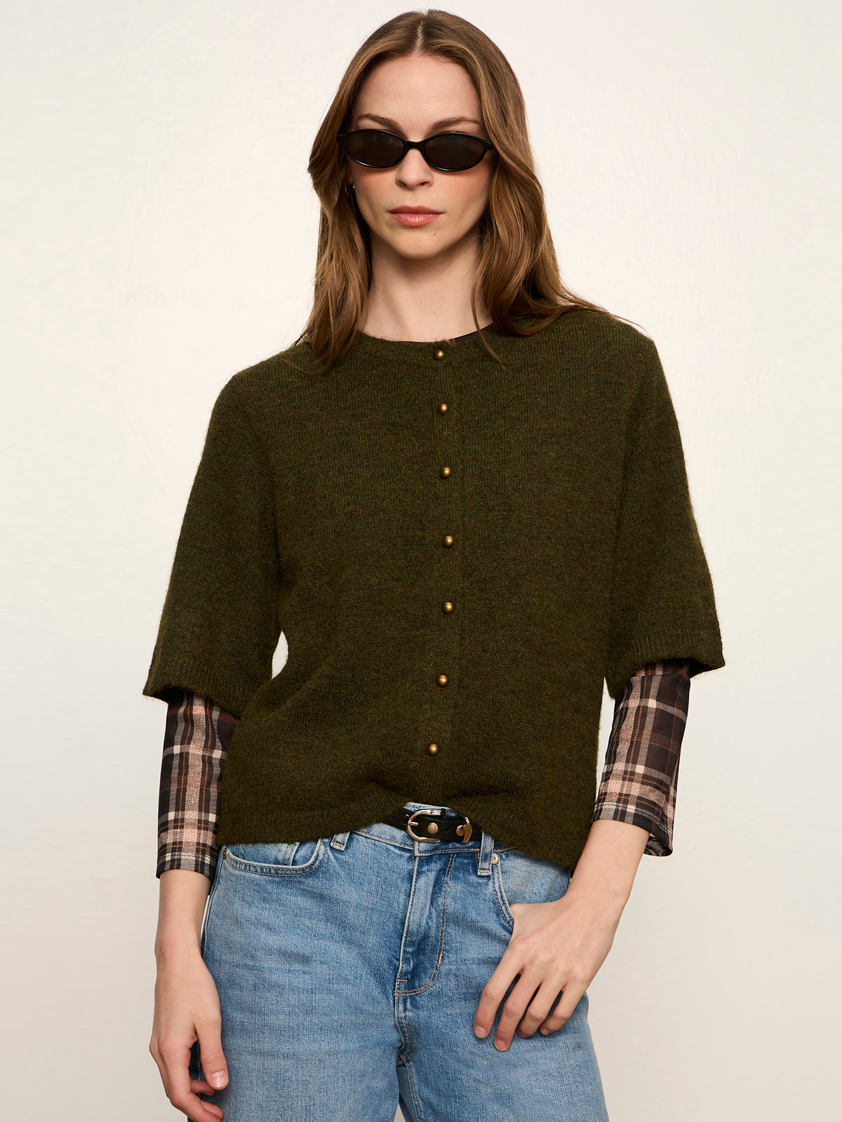 SHORT SLEEVE CARDIGAN KALAMATA