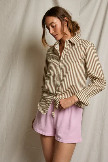 gisele
poplin long sleeve button up
