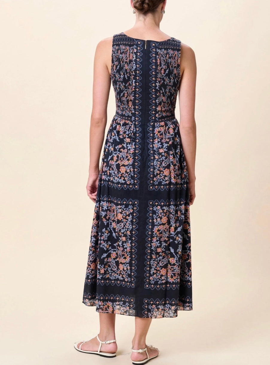 CONSTANCE ANKLE DRESS | DARK LA RAMOS