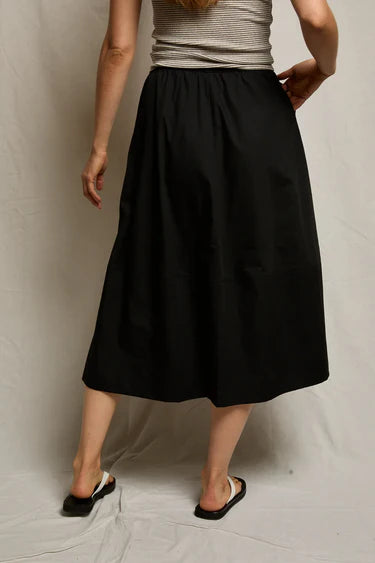 minka
poplin a-line skirt with pockets