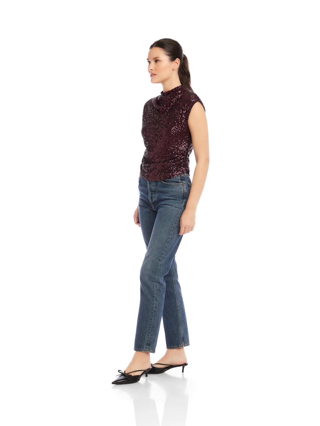 GWENNIE SEQUIN TANK