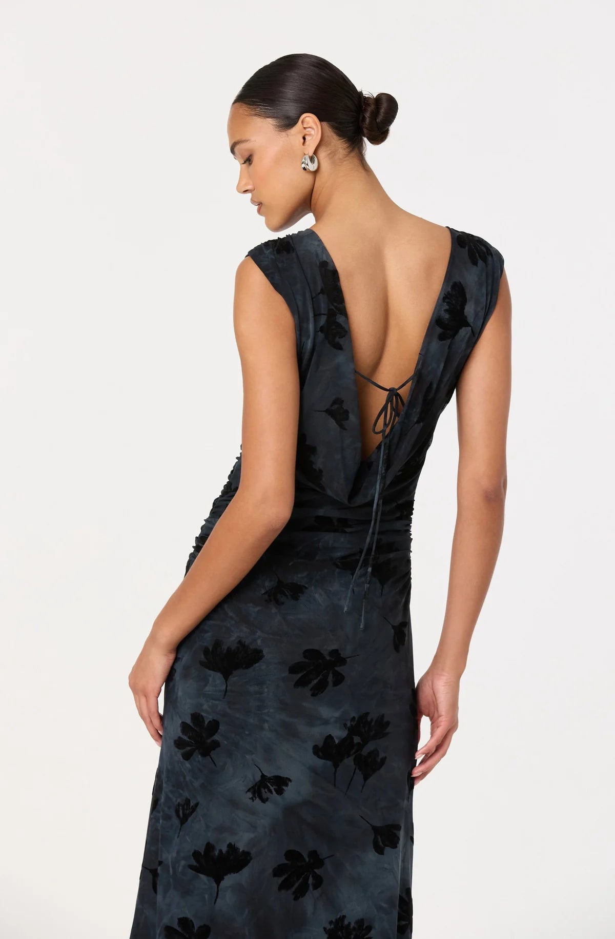 Tionne Floral Midi Dress