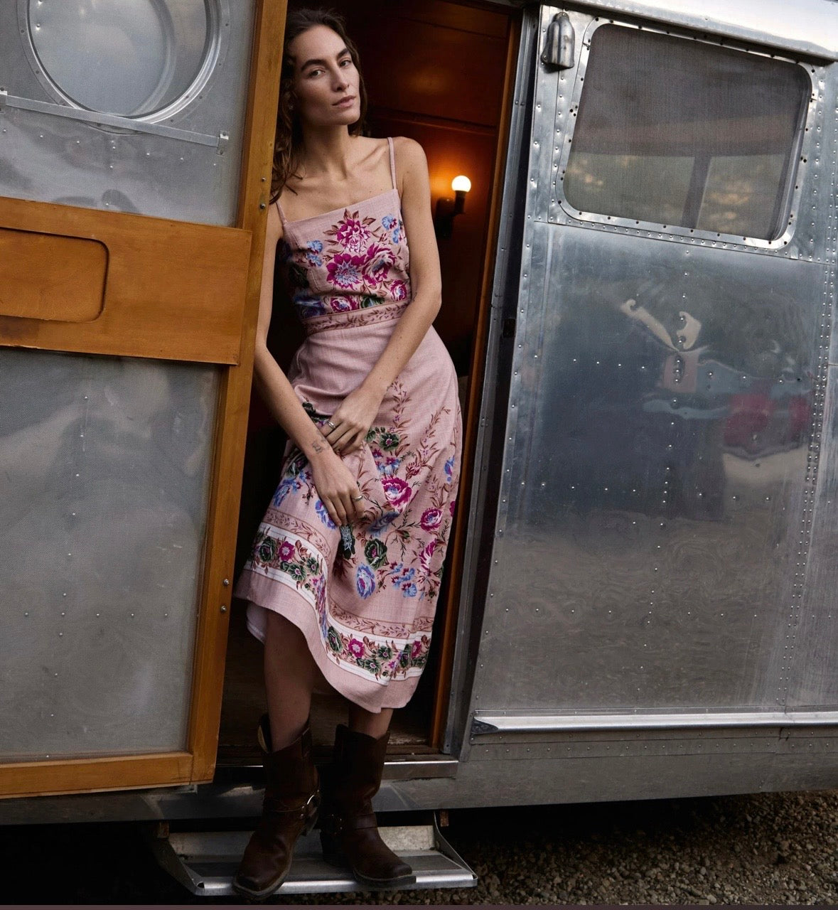 TRINA ANKLE DRESS | SILVA