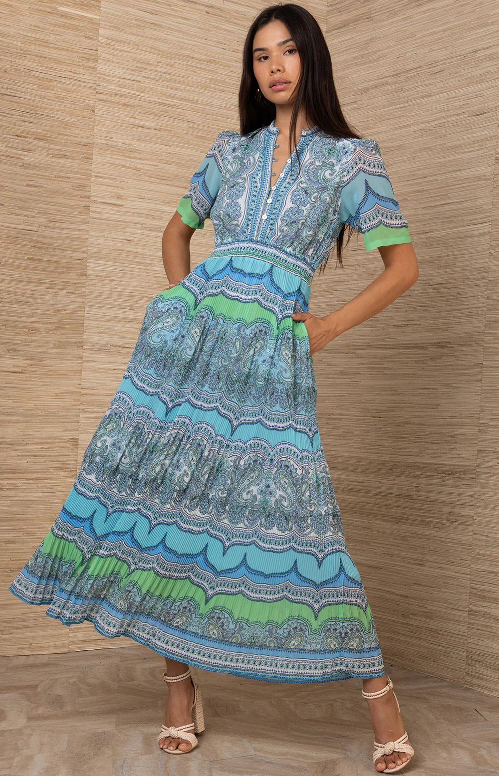 Vale Chiffon Maxi Dress